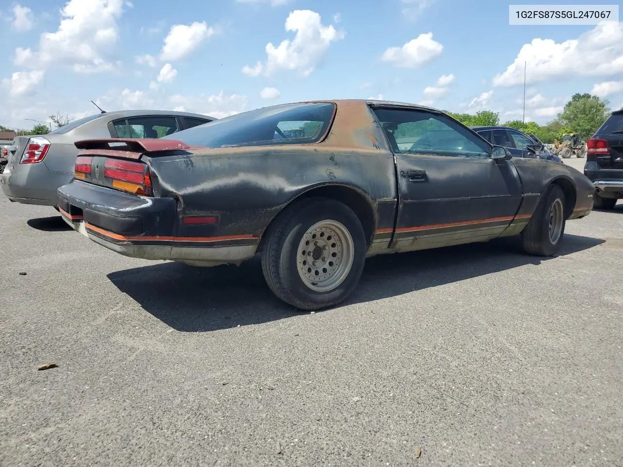 1986 Pontiac Firebird VIN: 1G2FS87S5GL247067 Lot: 58942955