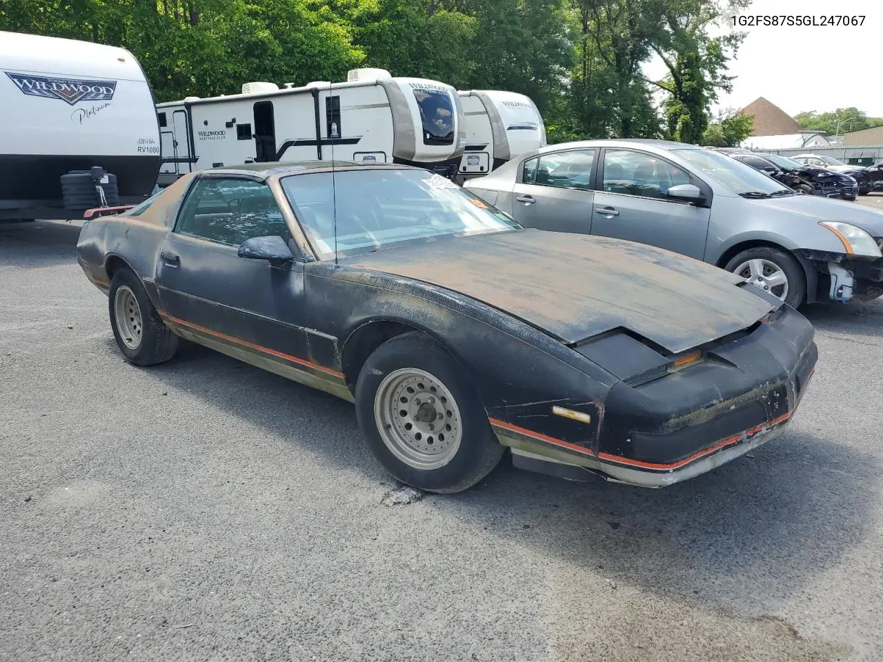 1986 Pontiac Firebird VIN: 1G2FS87S5GL247067 Lot: 58942955