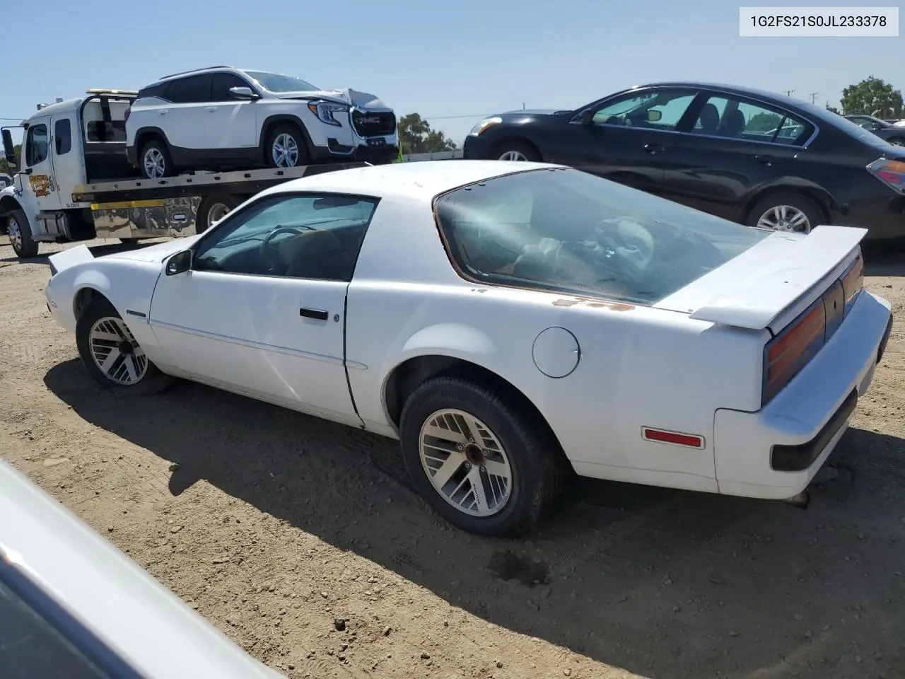 1988 Pontiac Firebird VIN: 1G2FS21S0JL233378 Lot: 61510885
