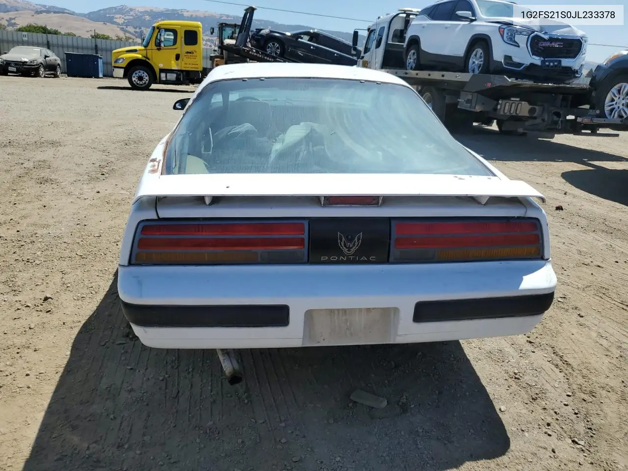 1988 Pontiac Firebird VIN: 1G2FS21S0JL233378 Lot: 61510885
