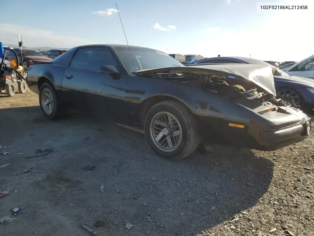 1989 Pontiac Firebird Formula VIN: 1G2FS2186KL212458 Lot: 56995025