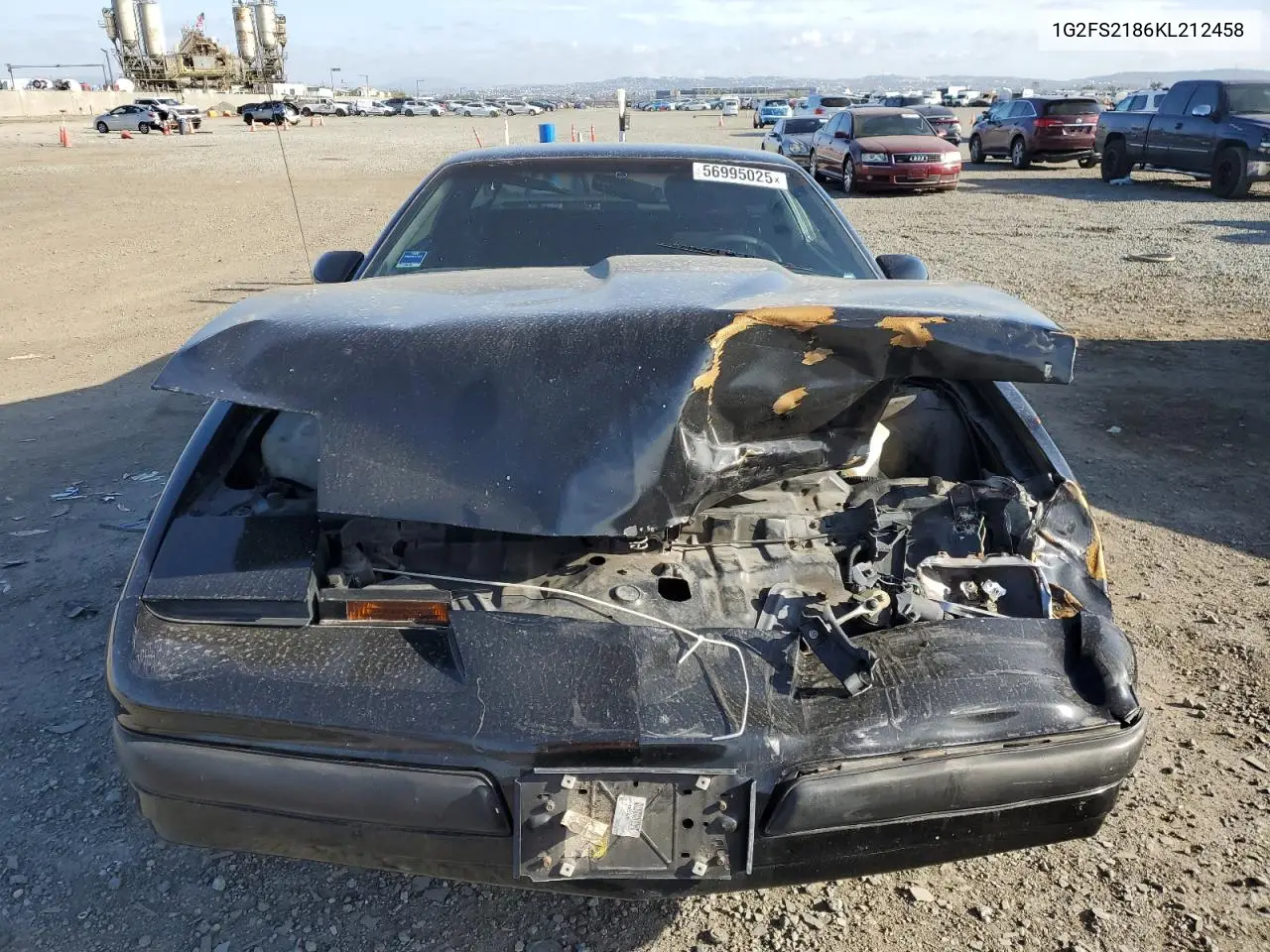1989 Pontiac Firebird Formula VIN: 1G2FS2186KL212458 Lot: 56995025