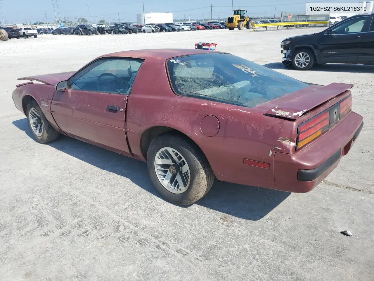 1989 Pontiac Firebird VIN: 1G2FS21S6KL218319 Lot: 58840065