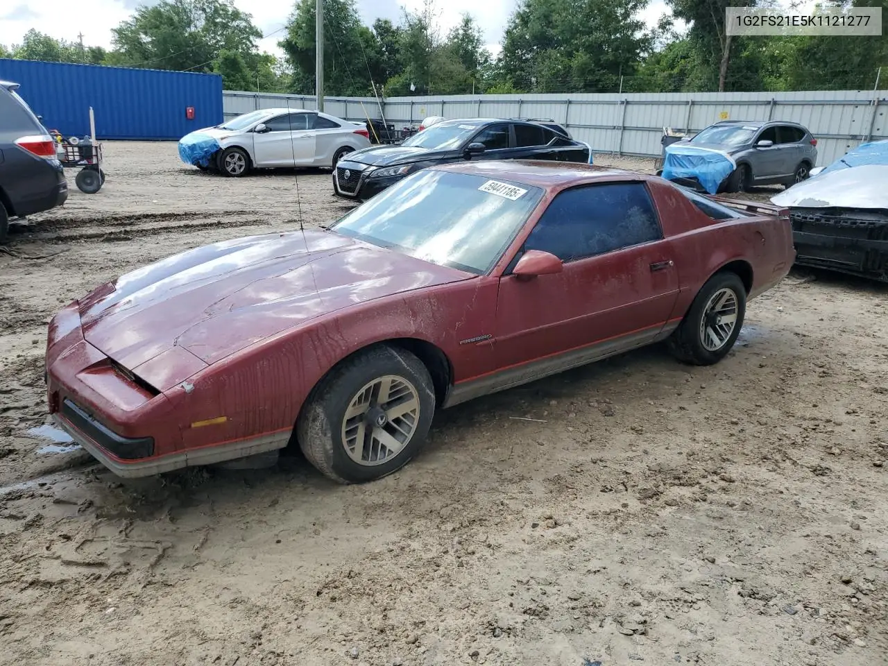 1989 Pontiac Firebird Base VIN: 1G2FS21E5K1121277 Lot: 59441185