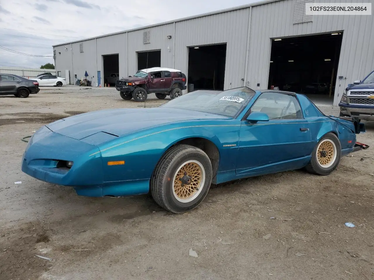 1992 Pontiac Firebird Base VIN: 1G2FS23E0NL204864 Lot: 56180995