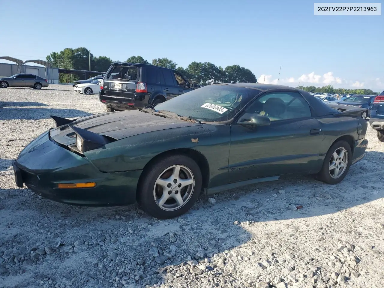 1993 Pontiac Firebird Formula VIN: 2G2FV22P7P2213963 Lot: 62092405