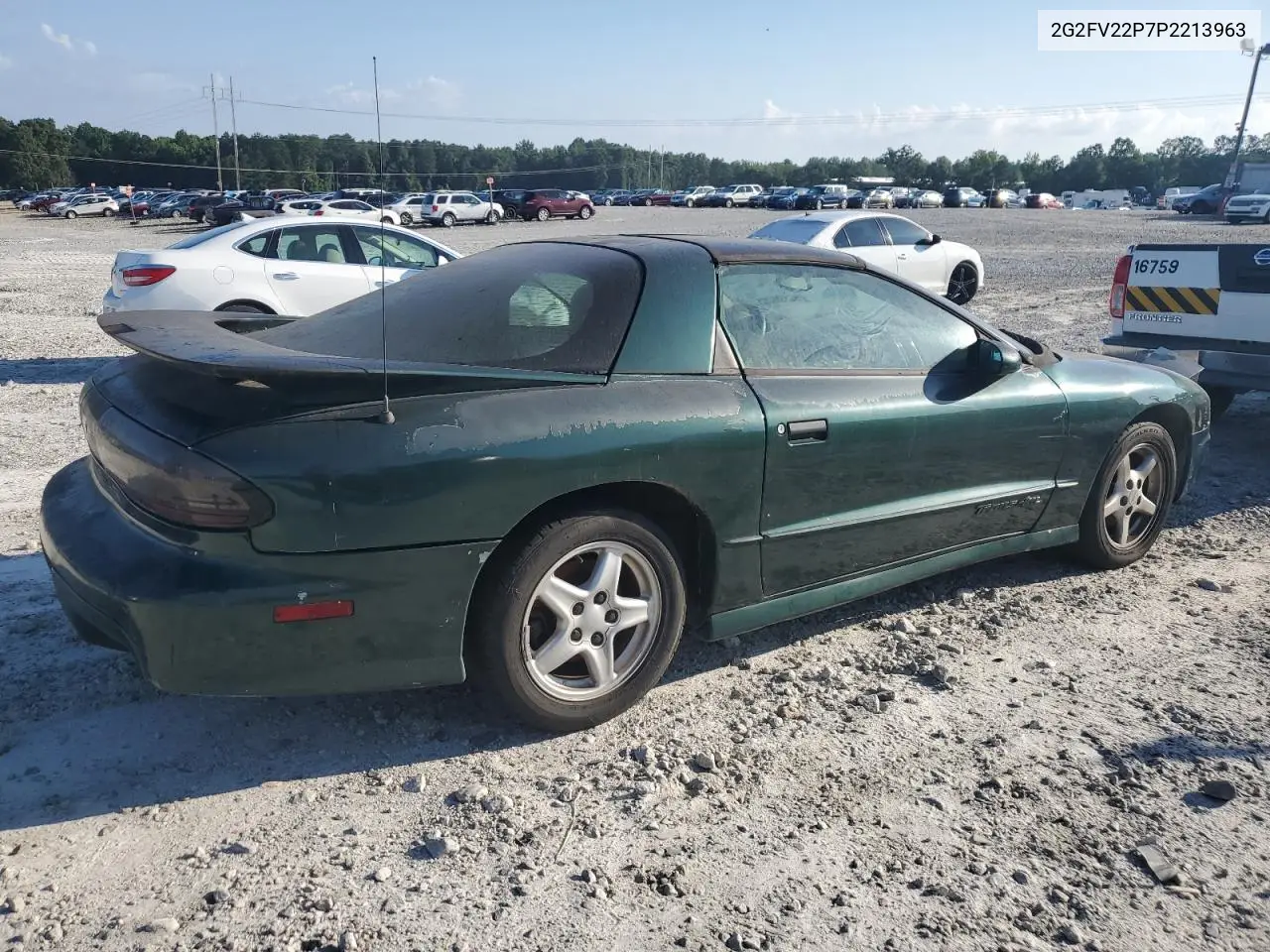 1993 Pontiac Firebird Formula VIN: 2G2FV22P7P2213963 Lot: 62092405