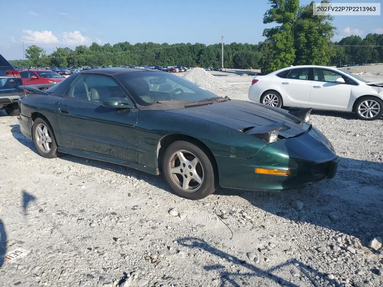 1993 Pontiac Firebird Formula VIN: 2G2FV22P7P2213963 Lot: 62092405