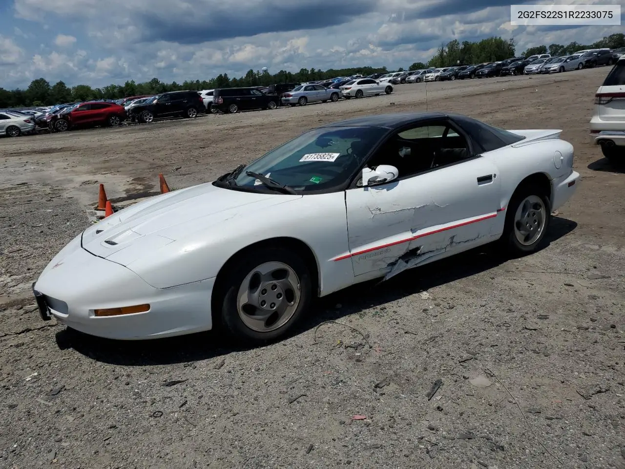 1994 Pontiac Firebird VIN: 2G2FS22S1R2233075 Lot: 61735825
