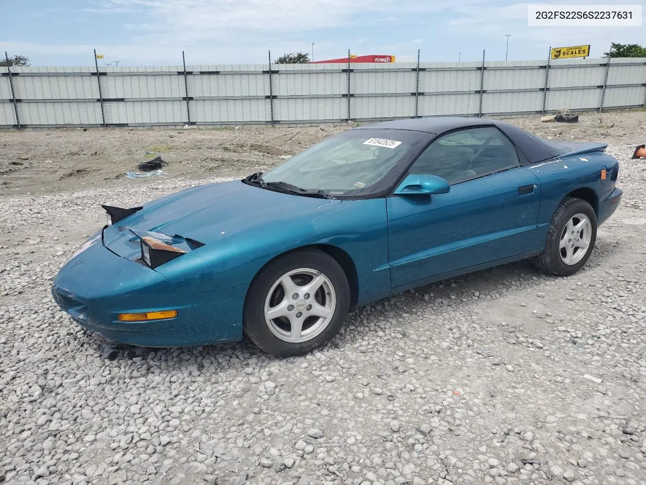 1995 Pontiac Firebird VIN: 2G2FS22S6S2237631 Lot: 61542625