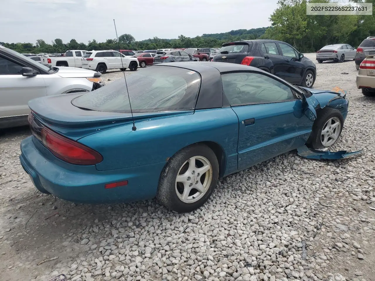 1995 Pontiac Firebird VIN: 2G2FS22S6S2237631 Lot: 61542625