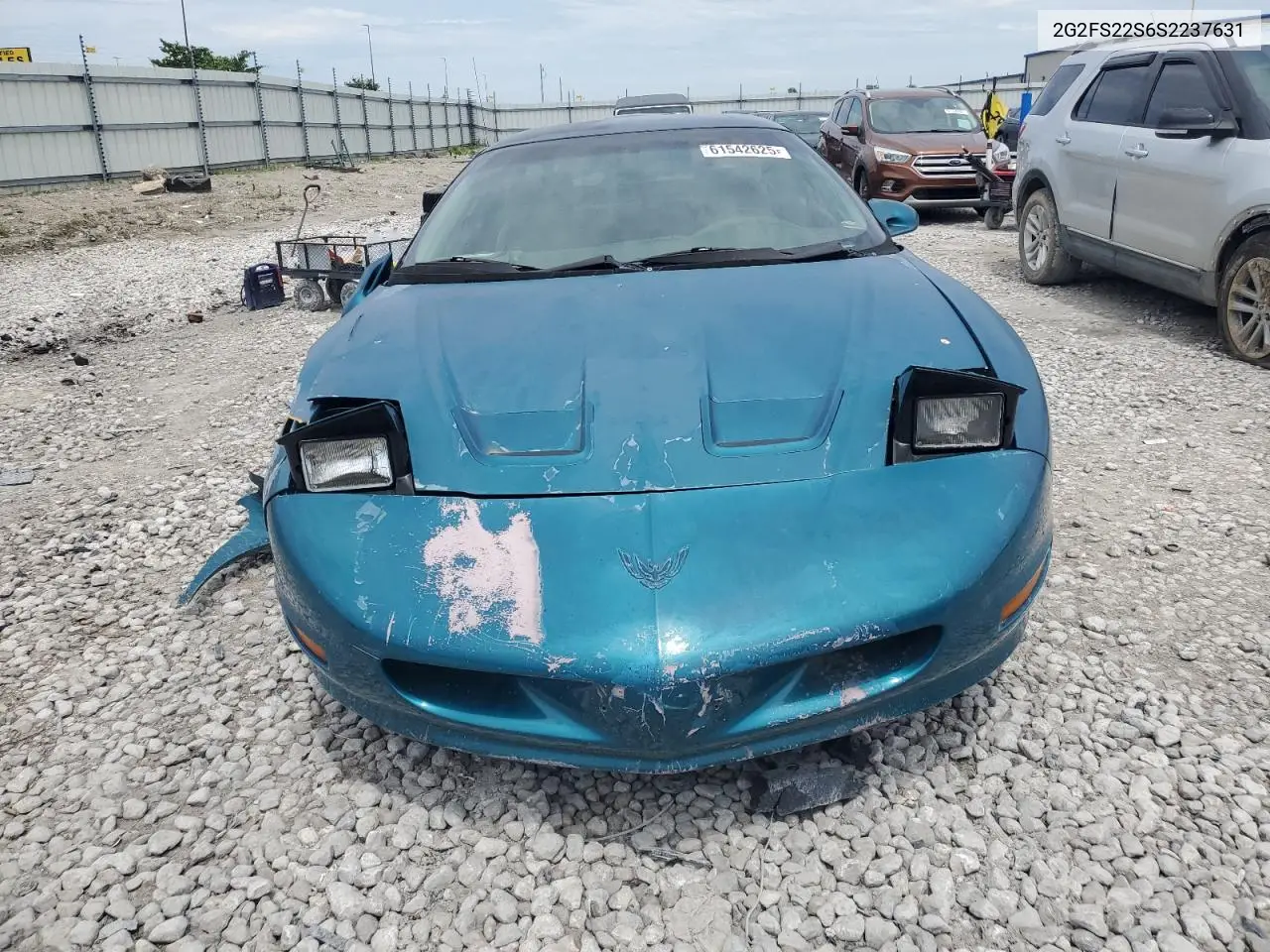 1995 Pontiac Firebird VIN: 2G2FS22S6S2237631 Lot: 61542625