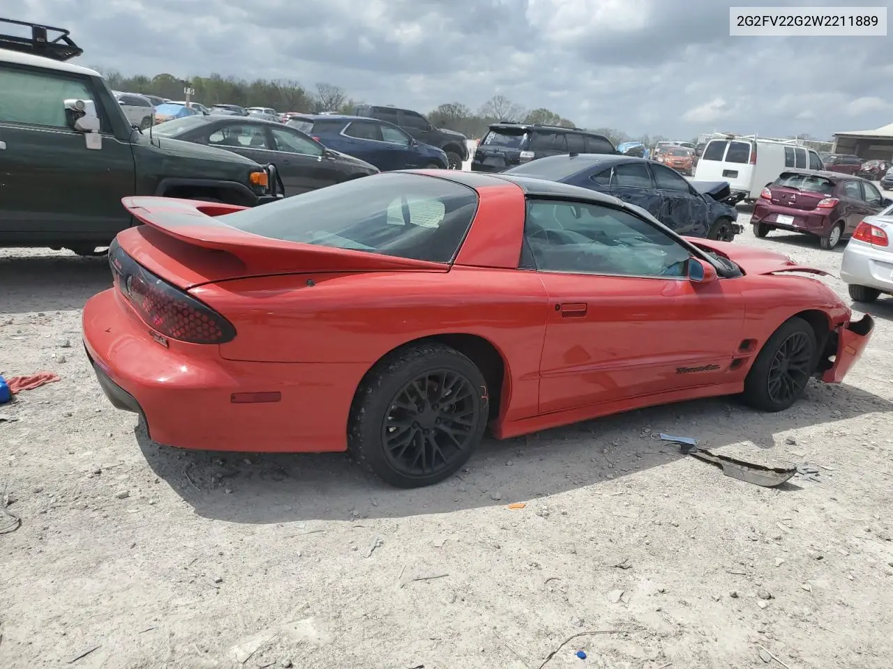 1998 Pontiac Firebird Formula VIN: 2G2FV22G2W2211889 Lot: 51782345