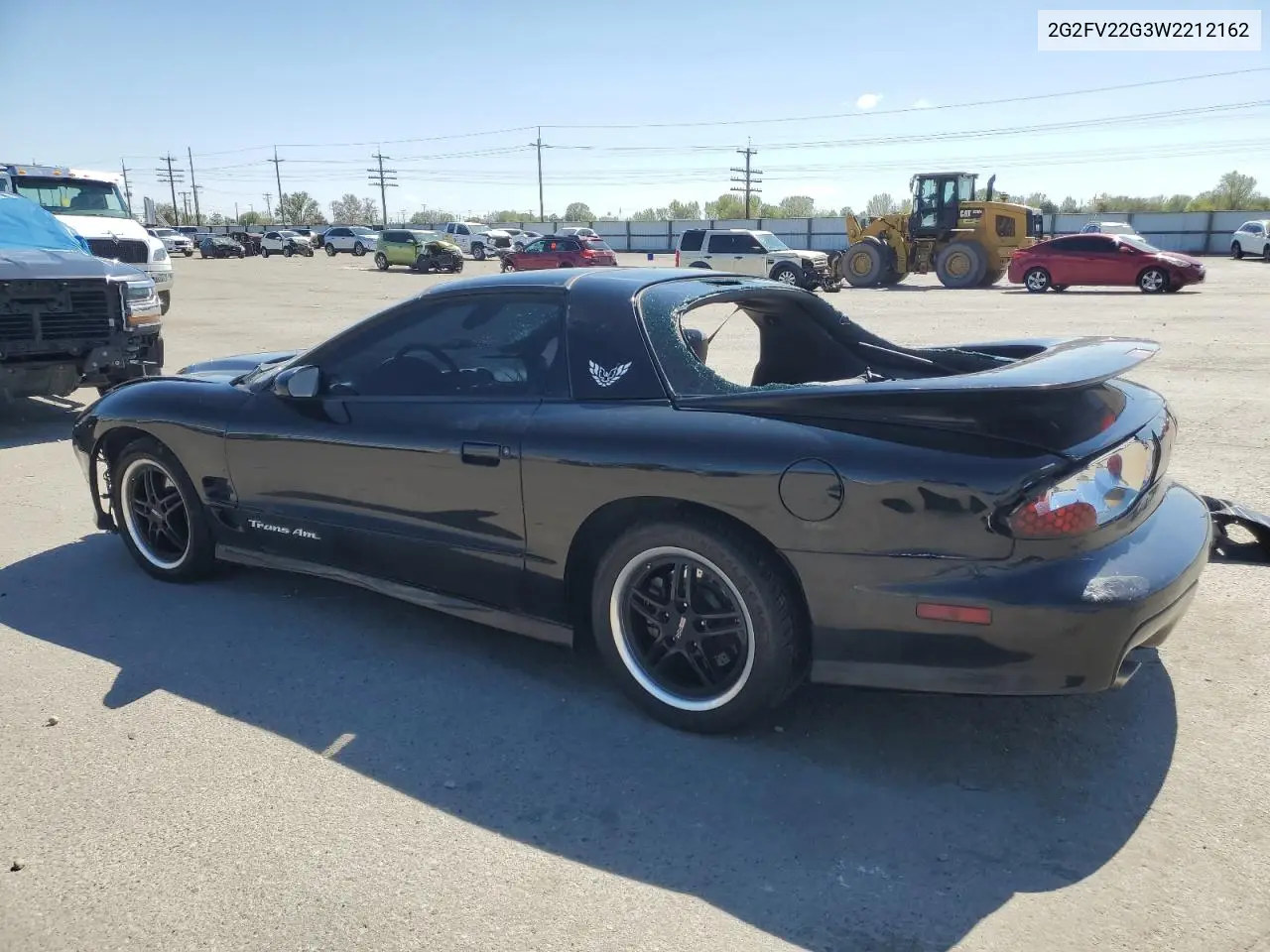 1998 Pontiac Firebird Formula VIN: 2G2FV22G3W2212162 Lot: 52965125