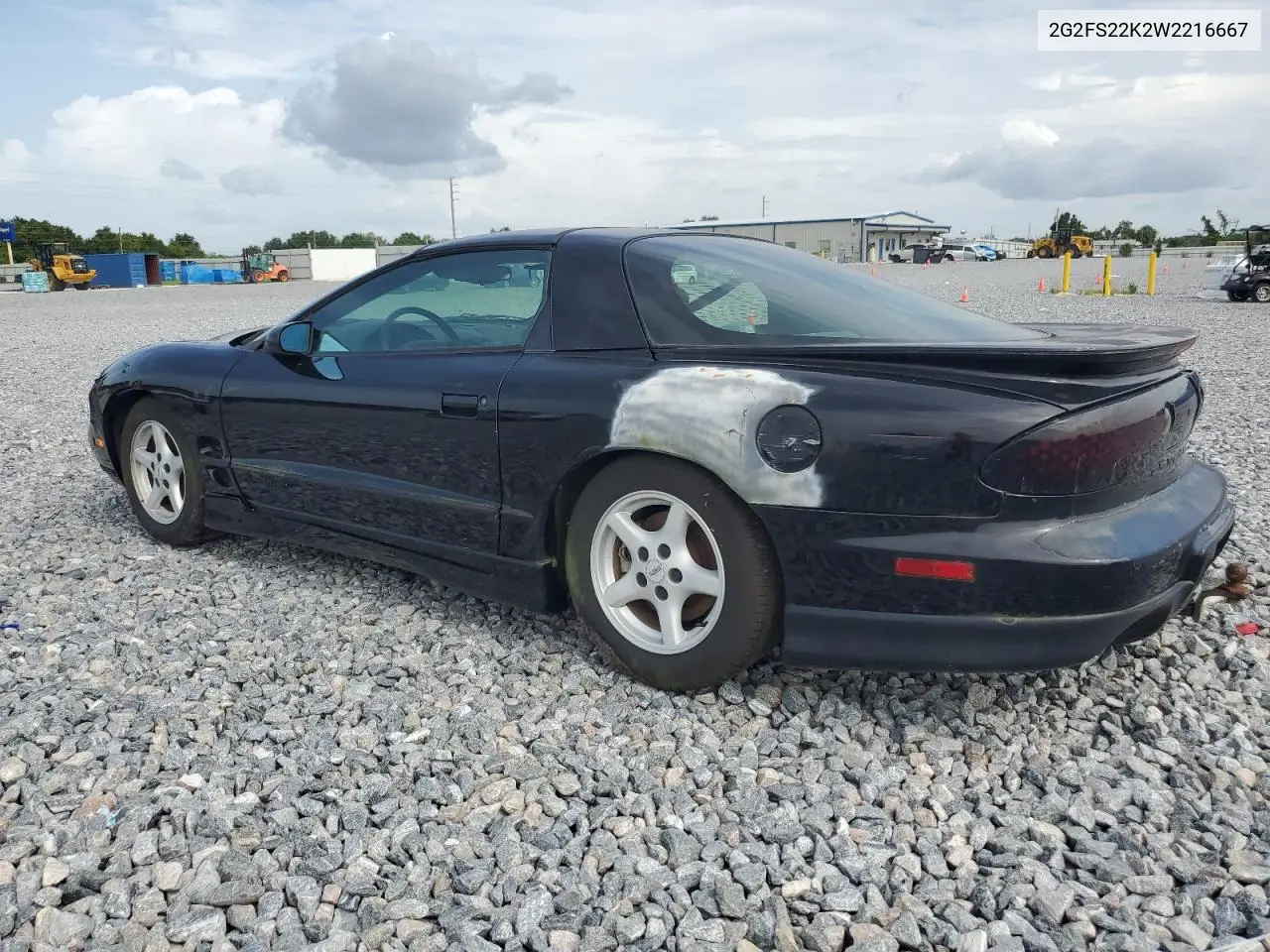 1998 Pontiac Firebird VIN: 2G2FS22K2W2216667 Lot: 63143015