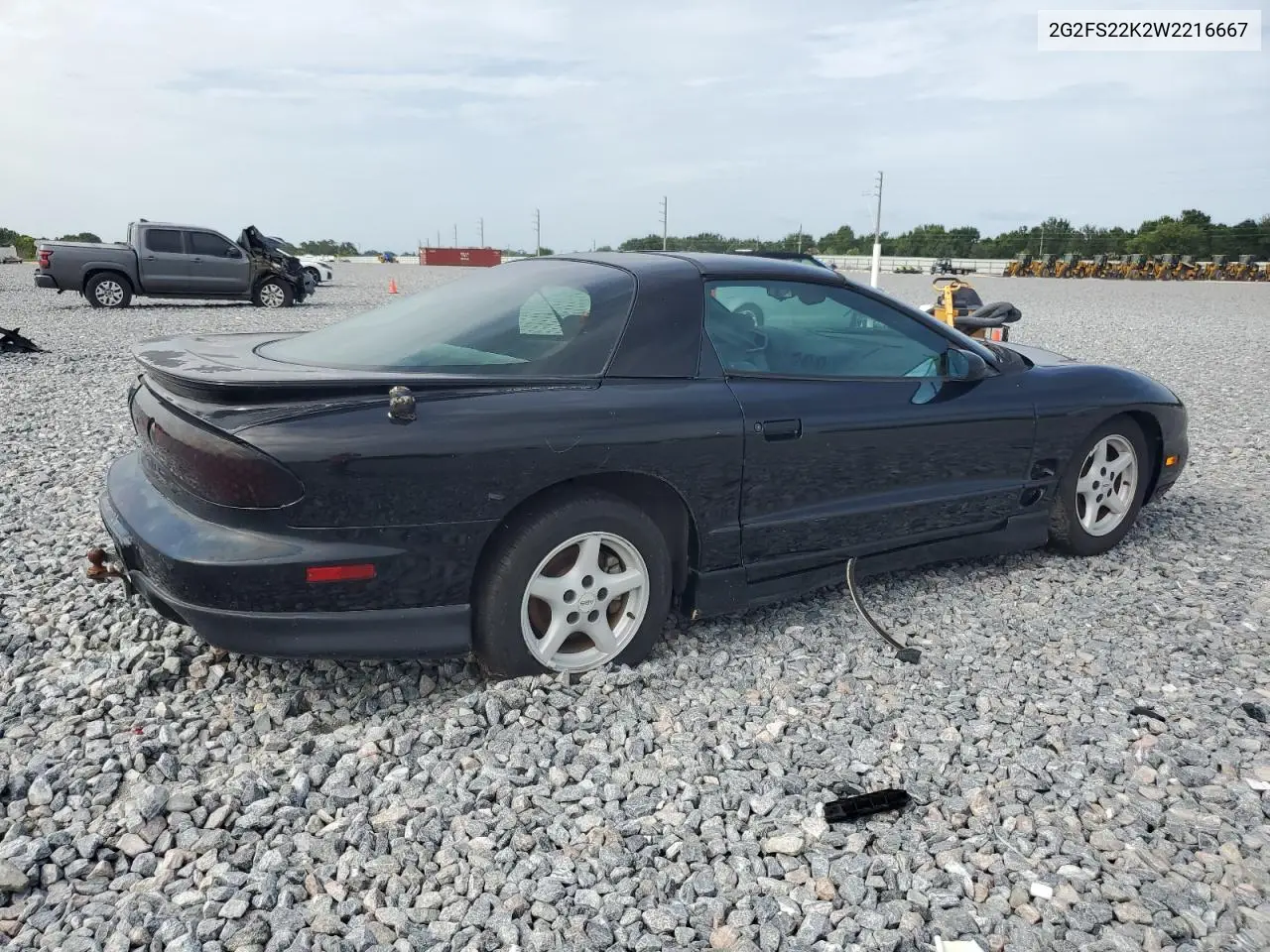 1998 Pontiac Firebird VIN: 2G2FS22K2W2216667 Lot: 63143015