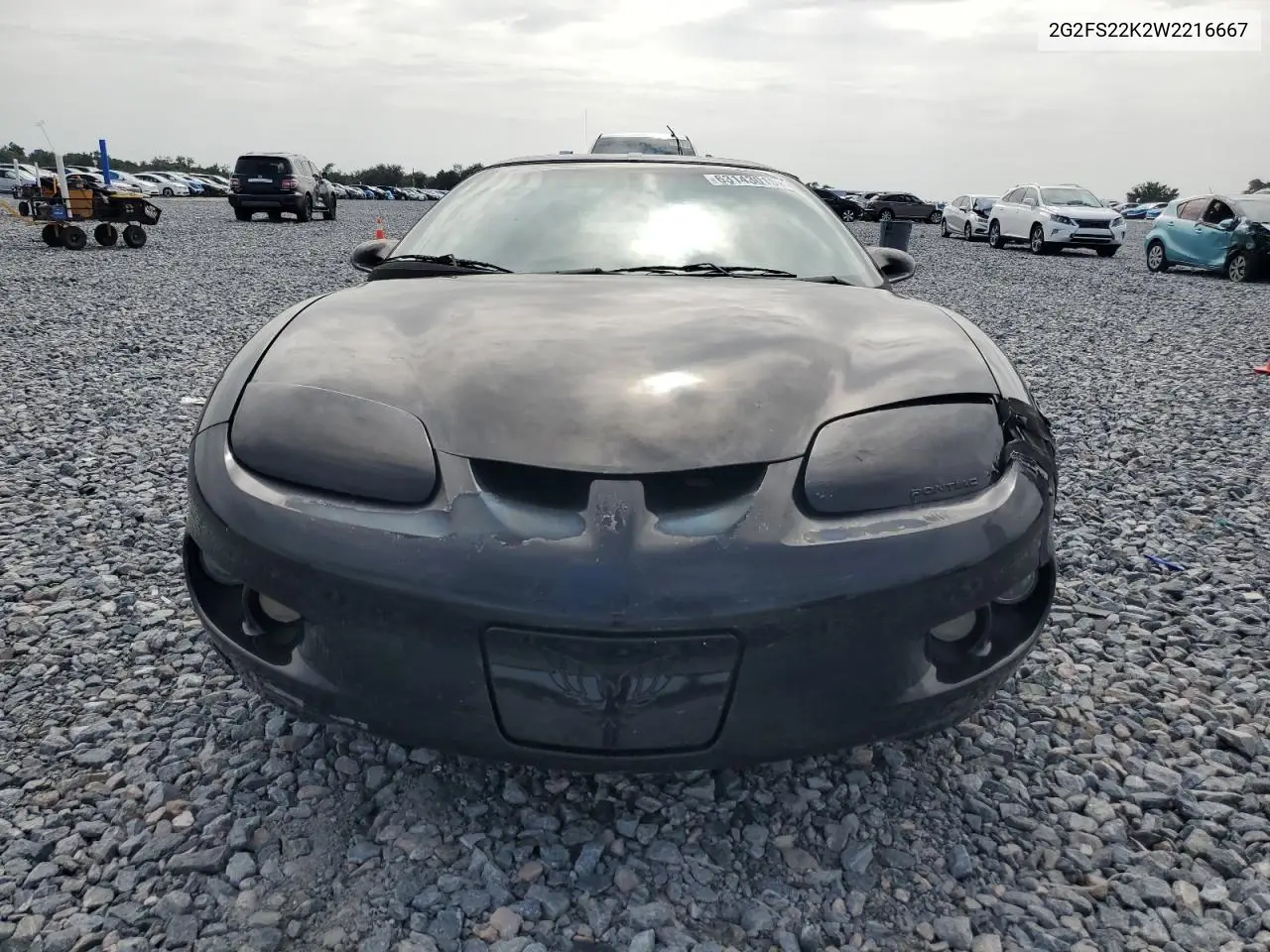 1998 Pontiac Firebird VIN: 2G2FS22K2W2216667 Lot: 63143015