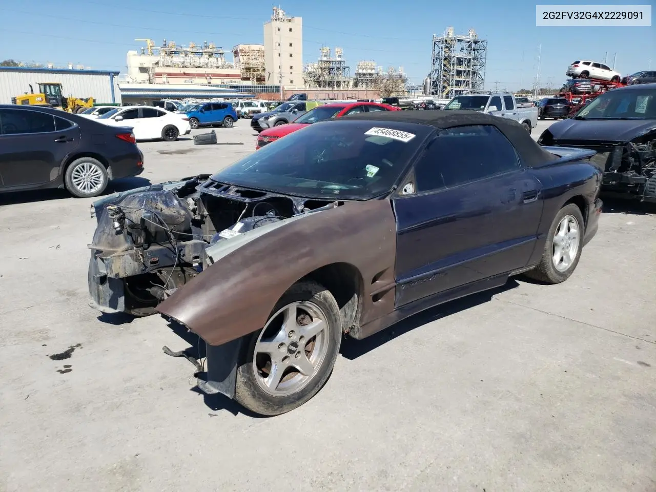 1999 Pontiac Firebird Trans Am VIN: 2G2FV32G4X2229091 Lot: 45468855