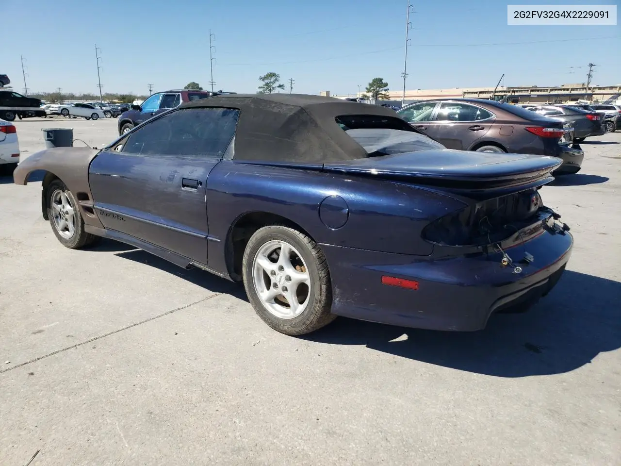 1999 Pontiac Firebird Trans Am VIN: 2G2FV32G4X2229091 Lot: 45468855