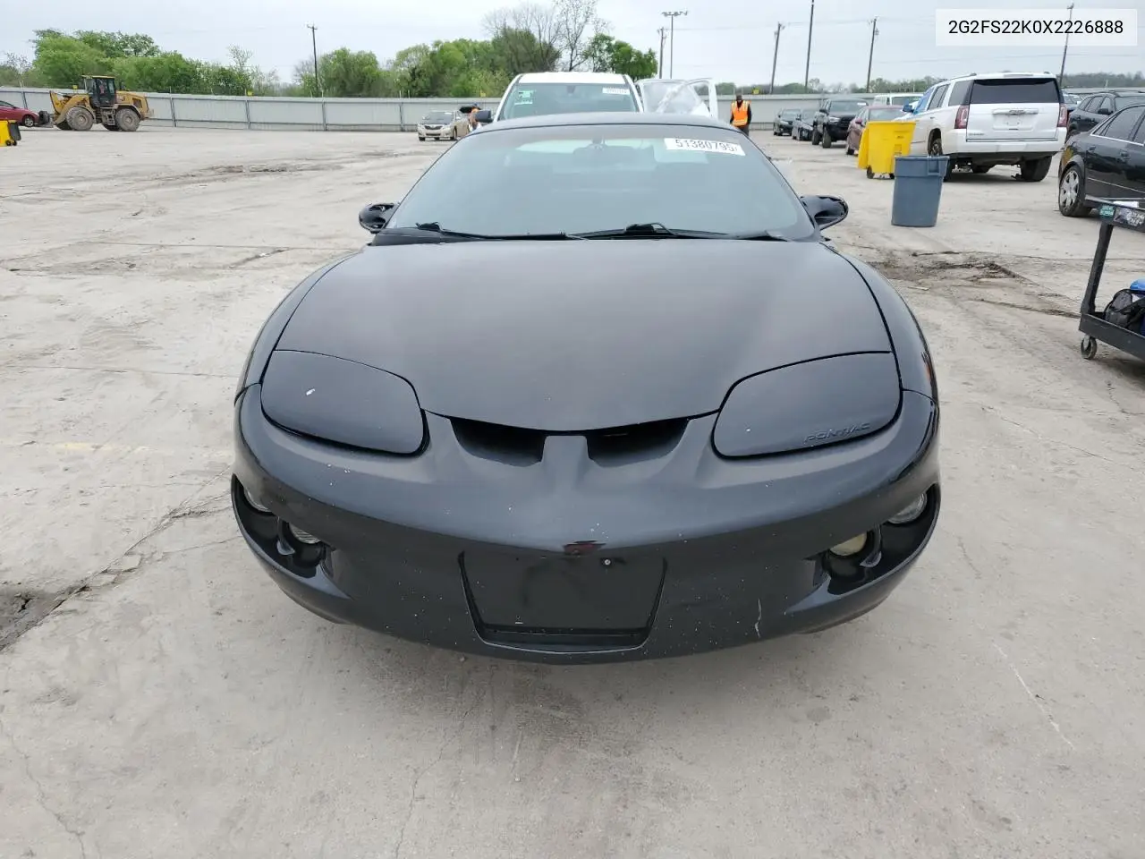 1999 Pontiac Firebird VIN: 2G2FS22K0X2226888 Lot: 51380795