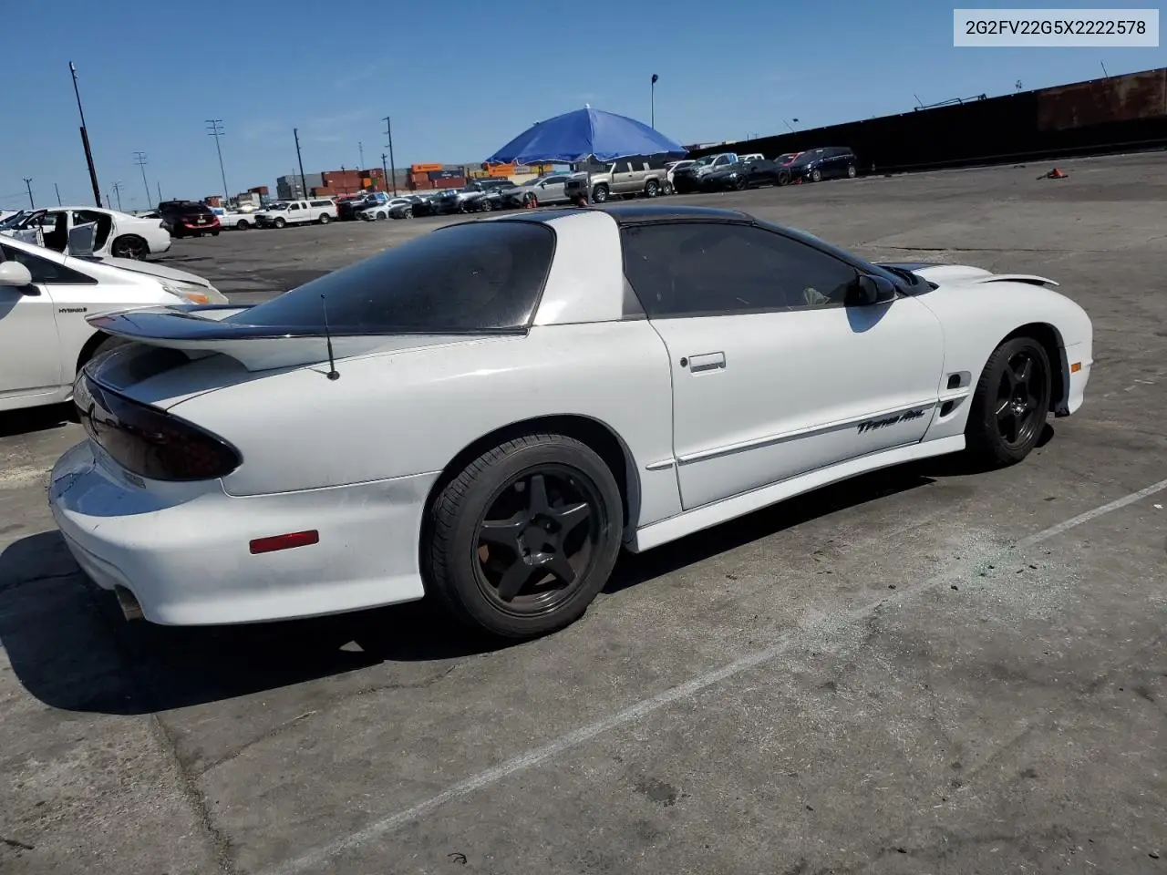 1999 Pontiac Firebird Formula VIN: 2G2FV22G5X2222578 Lot: 51849375