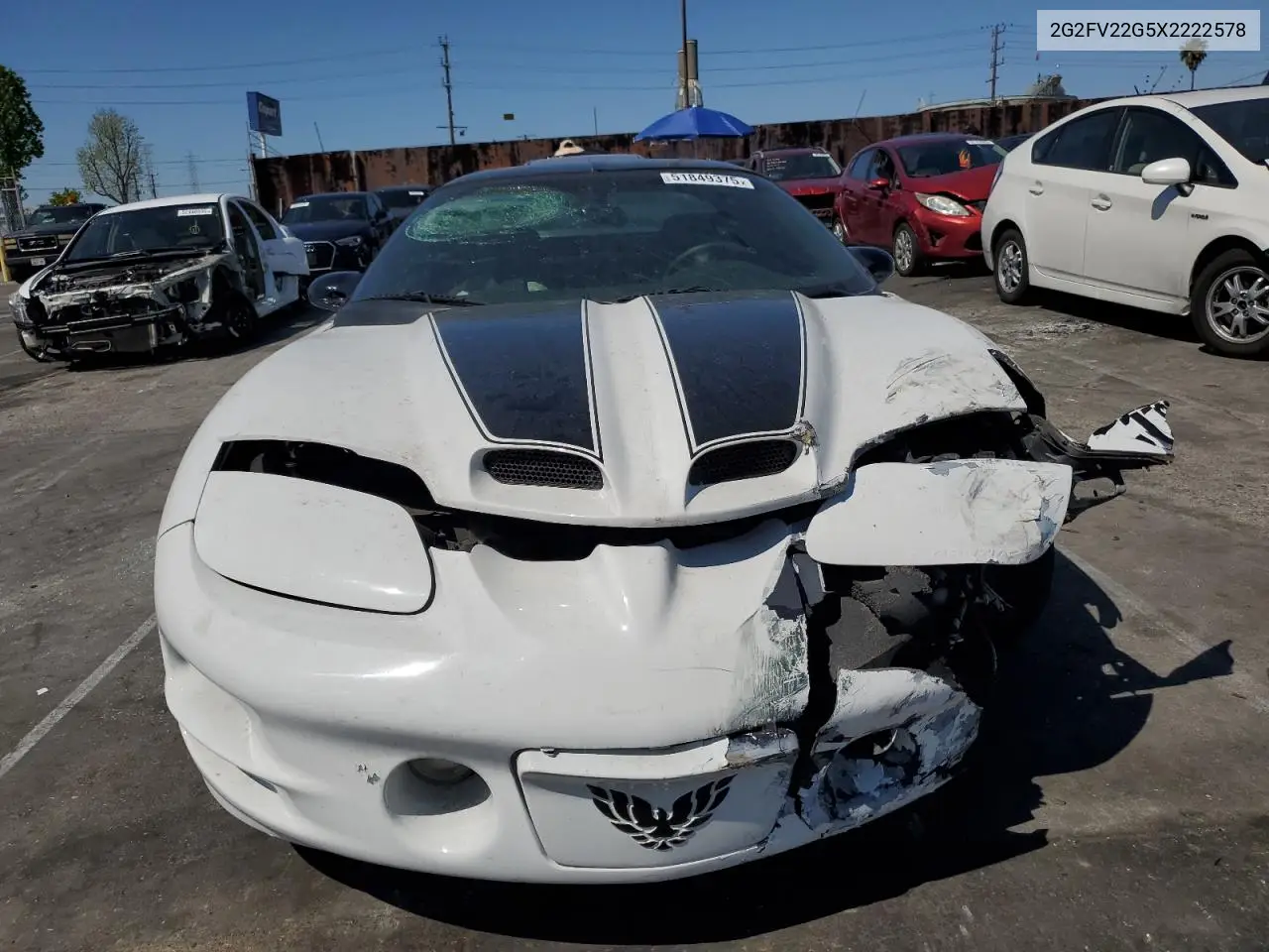 1999 Pontiac Firebird Formula VIN: 2G2FV22G5X2222578 Lot: 51849375