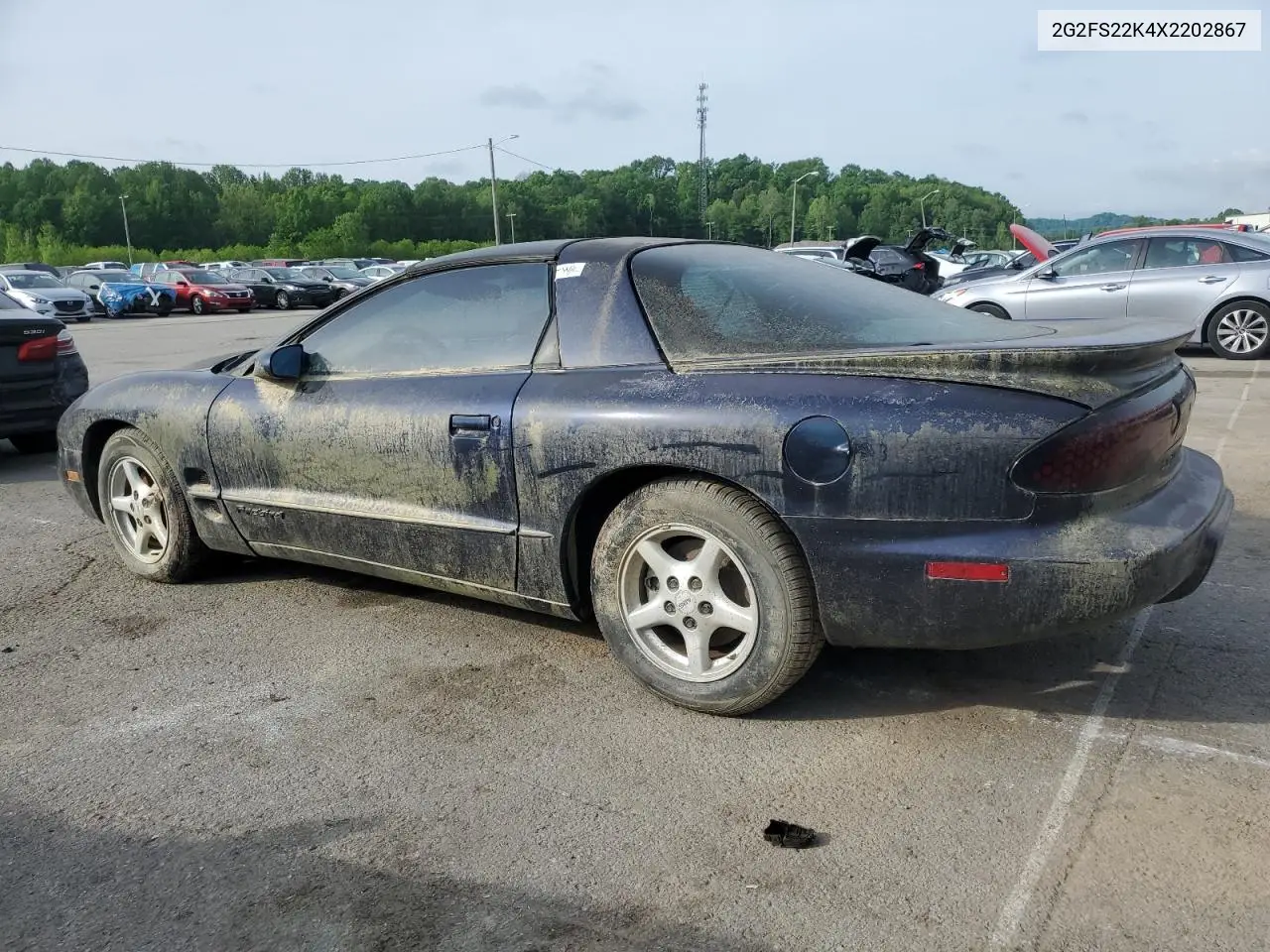 1999 Pontiac Firebird VIN: 2G2FS22K4X2202867 Lot: 54529755