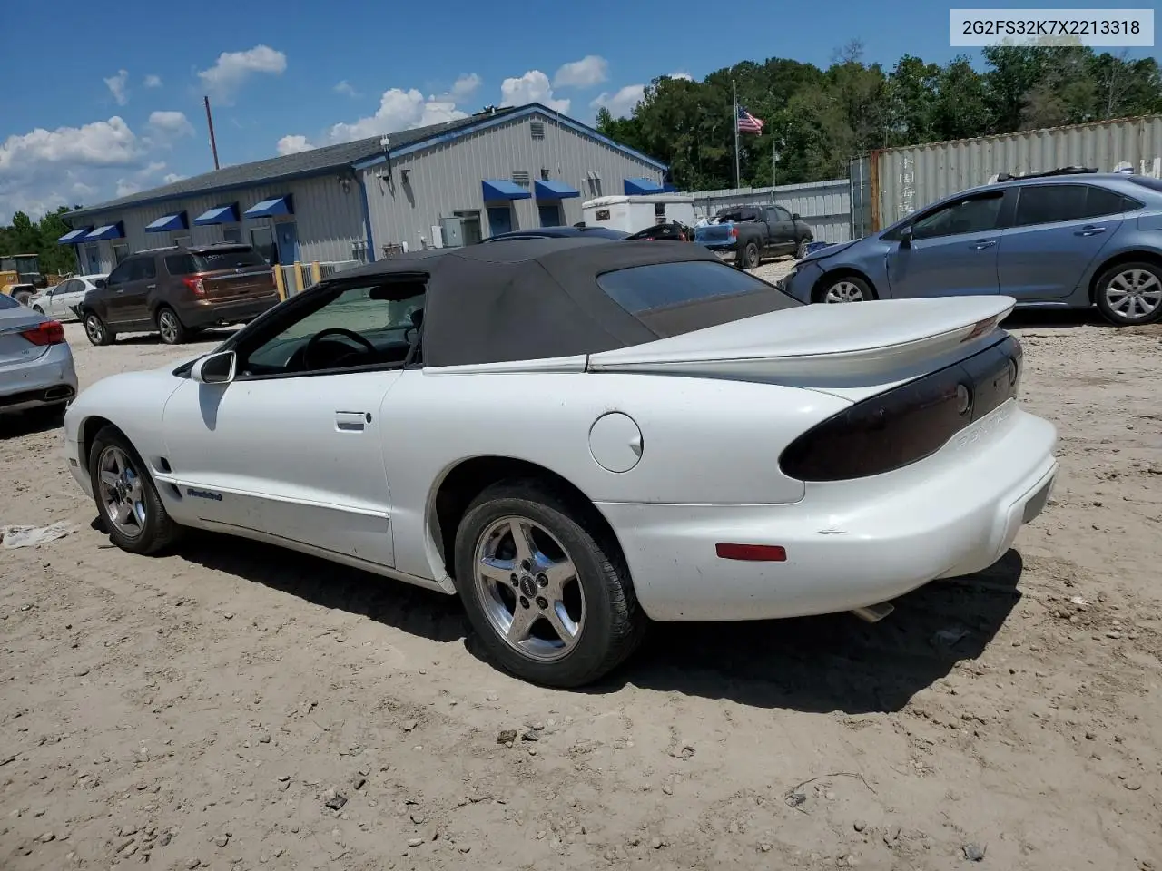 1999 Pontiac Firebird VIN: 2G2FS32K7X2213318 Lot: 54686815