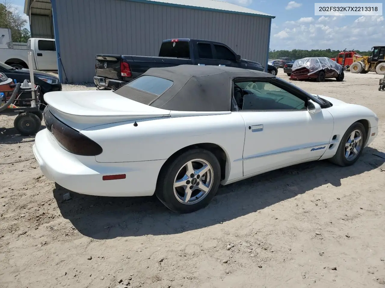 1999 Pontiac Firebird VIN: 2G2FS32K7X2213318 Lot: 54686815