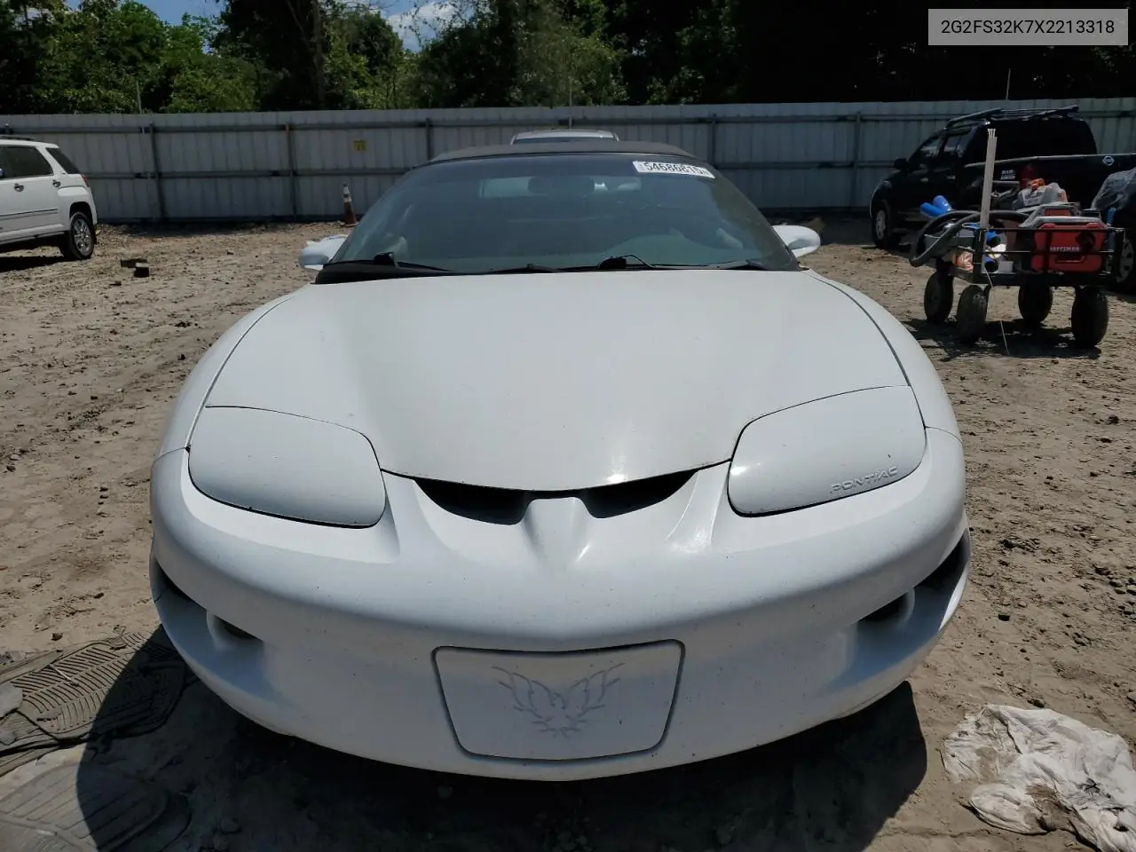 1999 Pontiac Firebird VIN: 2G2FS32K7X2213318 Lot: 54686815