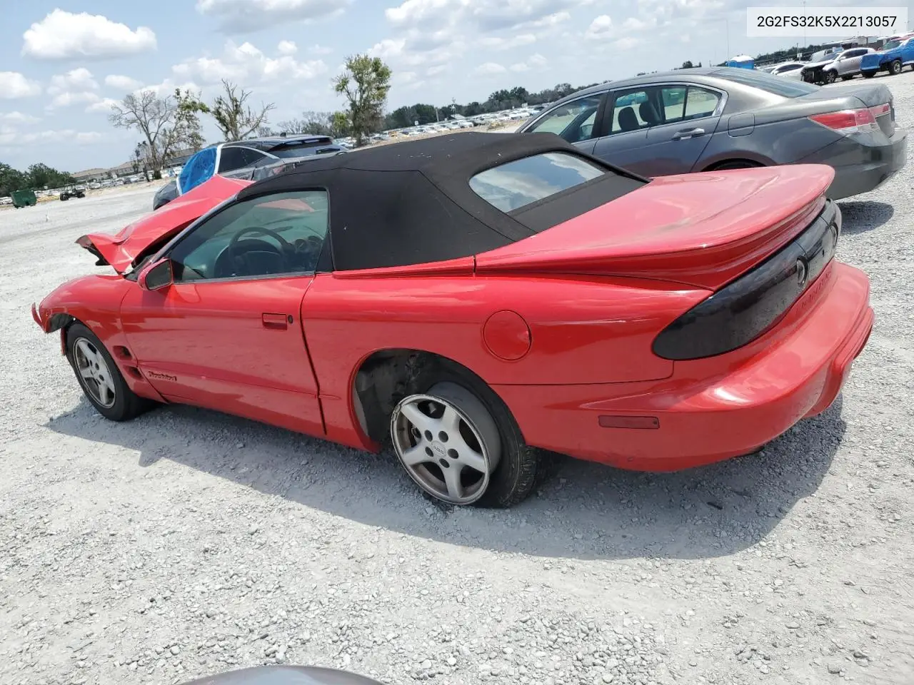 1999 Pontiac Firebird VIN: 2G2FS32K5X2213057 Lot: 56398595
