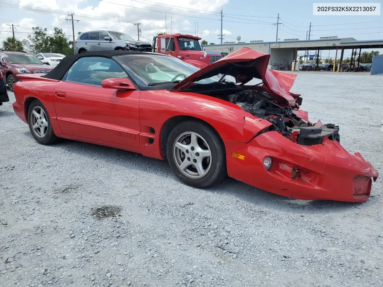 1999 Pontiac Firebird VIN: 2G2FS32K5X2213057 Lot: 56398595