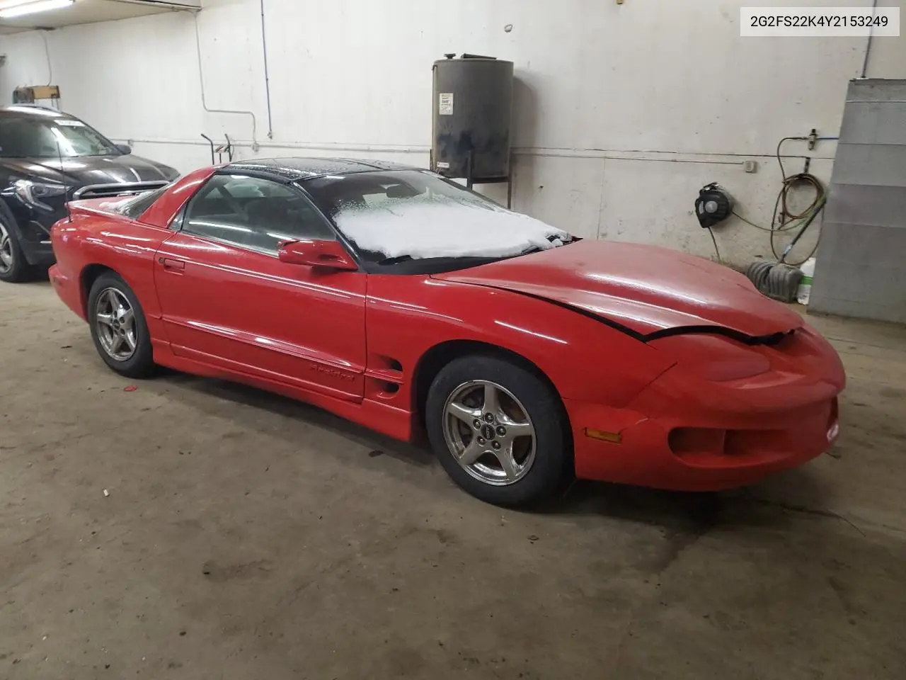 2000 Pontiac Firebird VIN: 2G2FS22K4Y2153249 Lot: 41930965