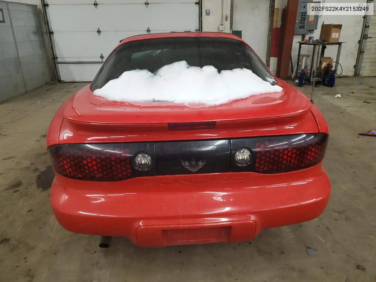 2000 Pontiac Firebird VIN: 2G2FS22K4Y2153249 Lot: 41930965