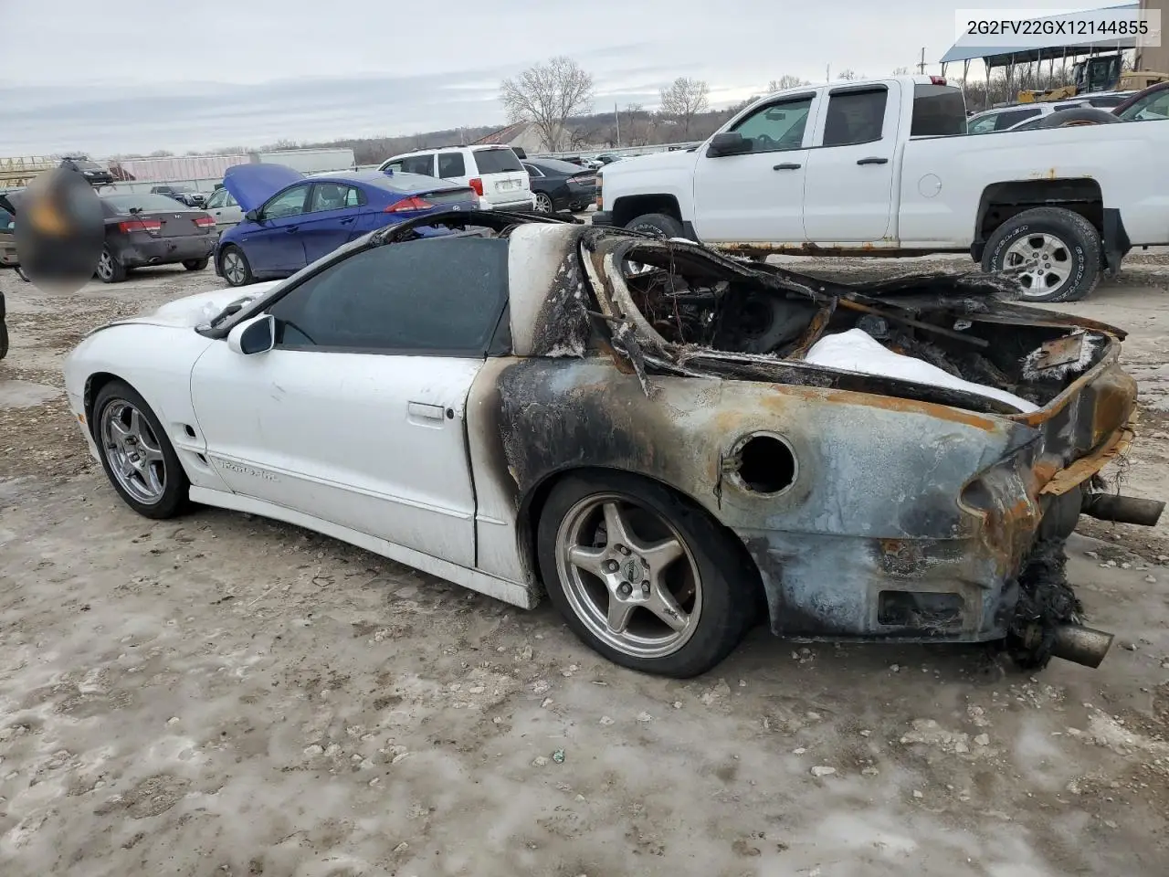 2001 Pontiac Firebird Formula VIN: 2G2FV22GX12144855 Lot: 41862535