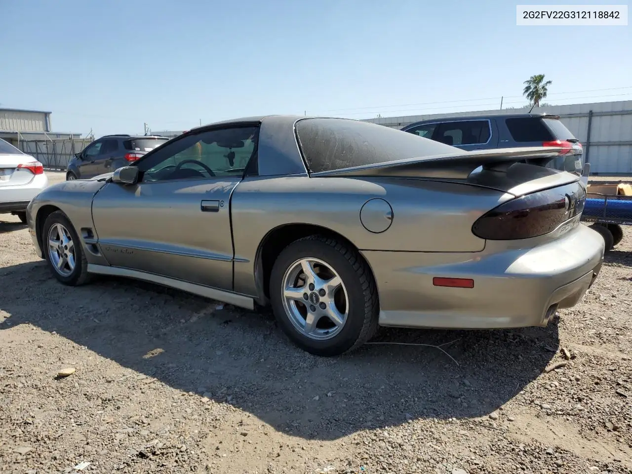 2001 Pontiac Firebird Formula VIN: 2G2FV22G312118842 Lot: 52308045
