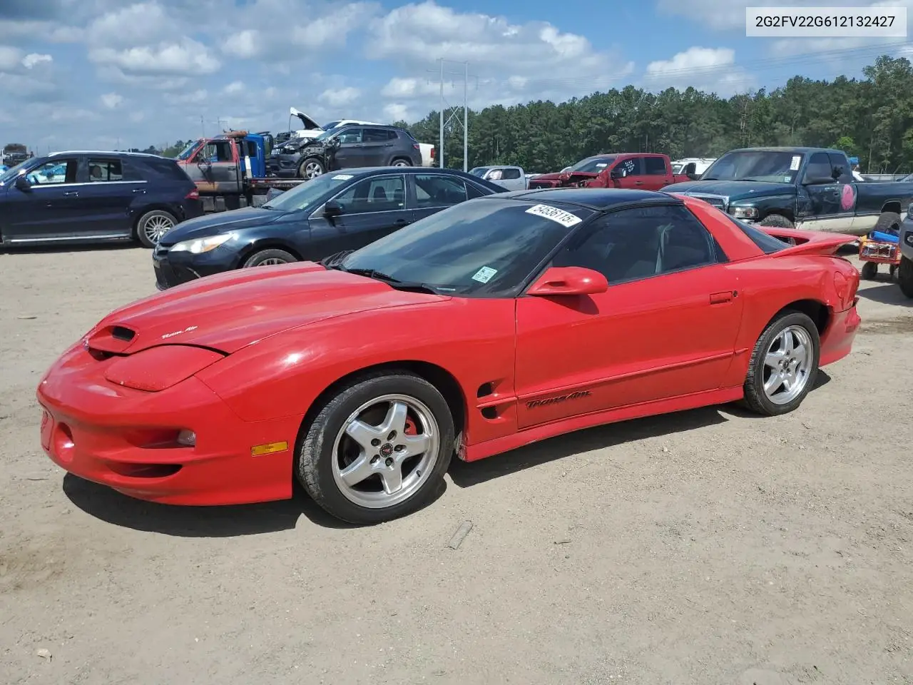 2001 Pontiac Firebird Formula VIN: 2G2FV22G612132427 Lot: 54536115