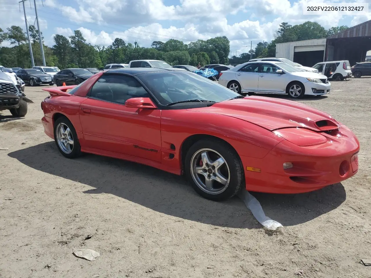 2001 Pontiac Firebird Formula VIN: 2G2FV22G612132427 Lot: 54536115
