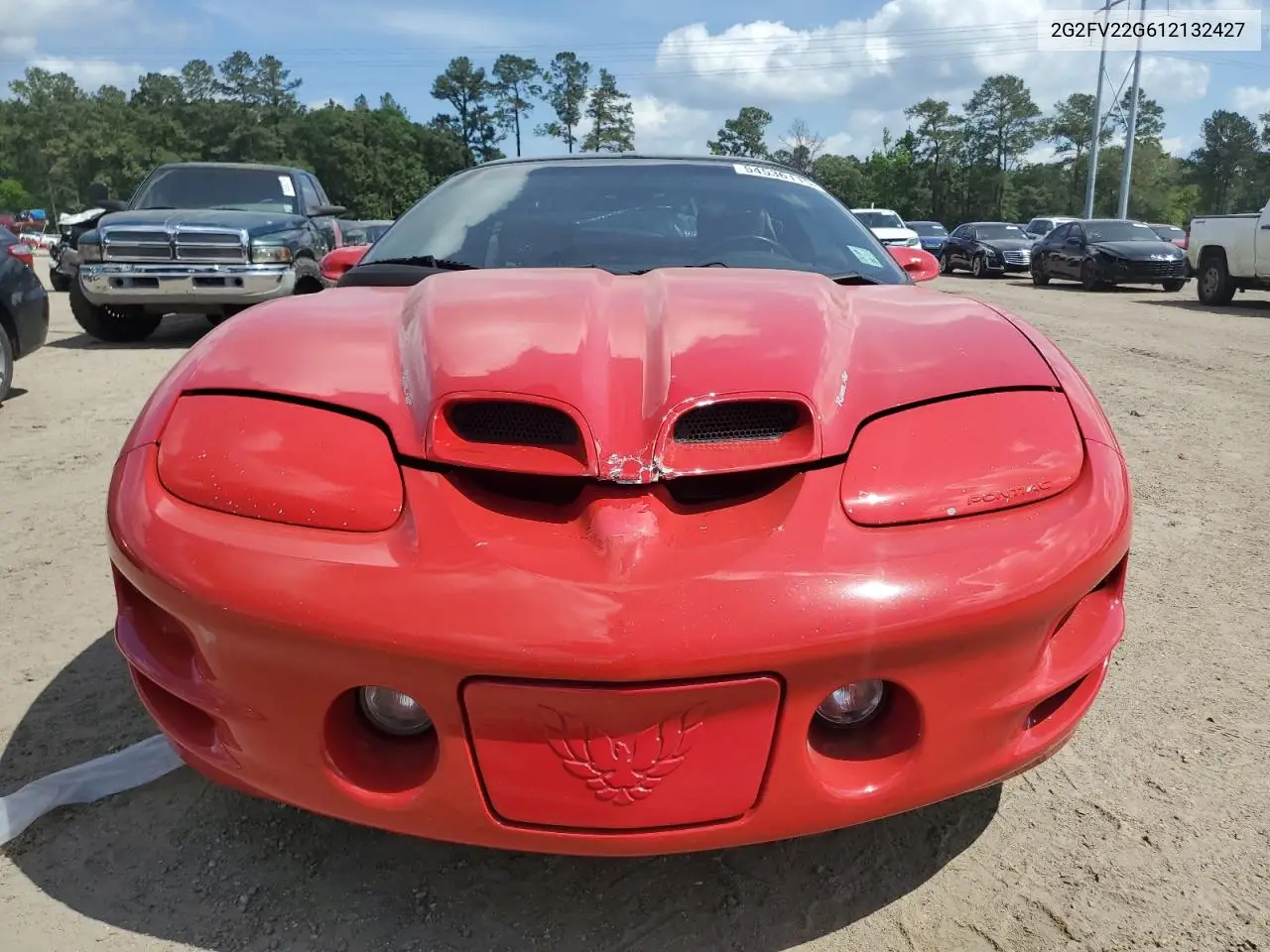 2001 Pontiac Firebird Formula VIN: 2G2FV22G612132427 Lot: 54536115