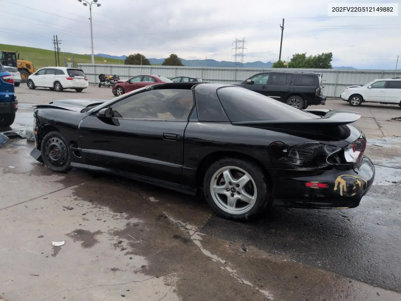 2001 Pontiac Firebird Formula VIN: 2G2FV22G512149882 Lot: 59341745