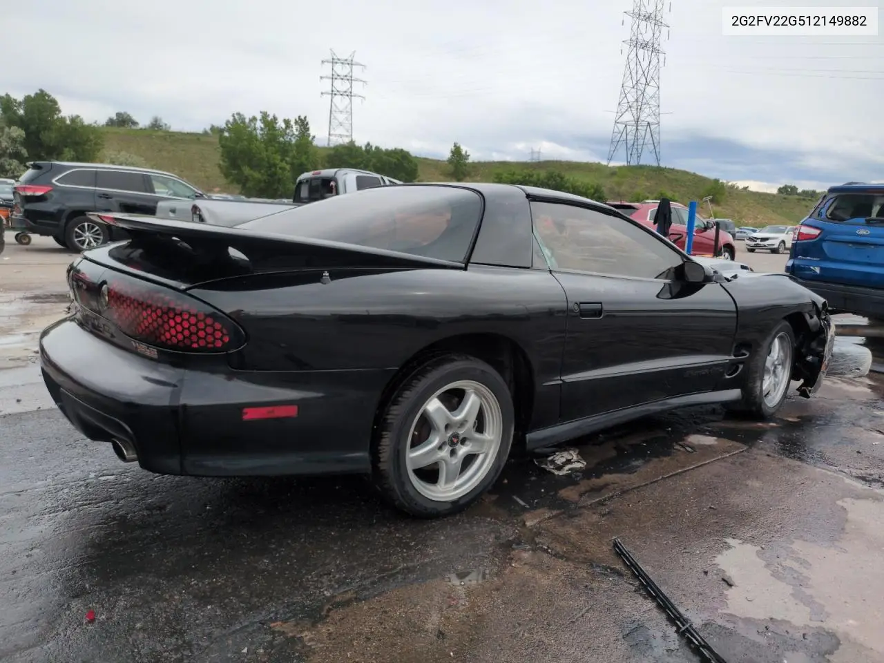 2001 Pontiac Firebird Formula VIN: 2G2FV22G512149882 Lot: 59341745