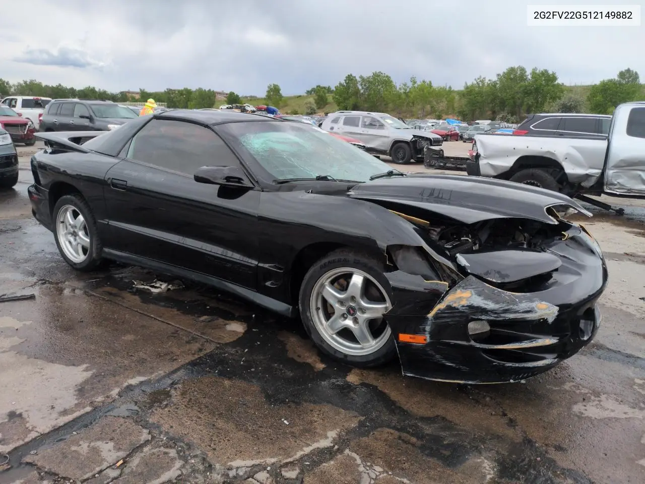 2001 Pontiac Firebird Formula VIN: 2G2FV22G512149882 Lot: 59341745