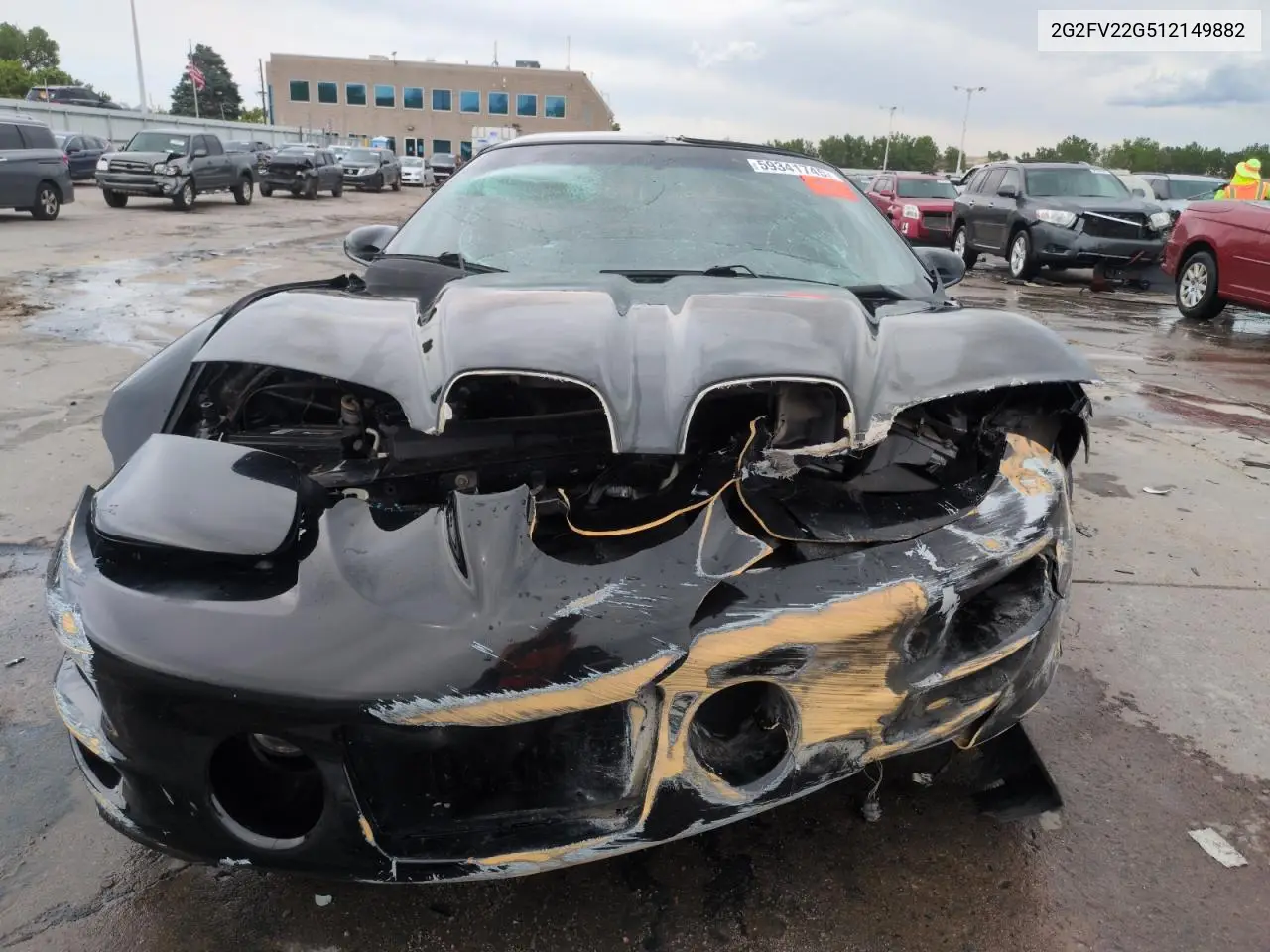 2001 Pontiac Firebird Formula VIN: 2G2FV22G512149882 Lot: 59341745