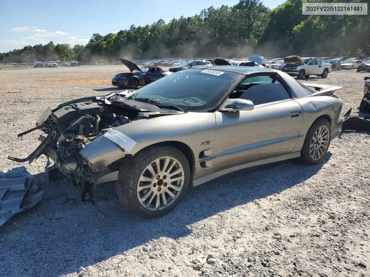 2002 Pontiac Firebird Formula VIN: 2G2FV22G122161481 Lot: 53038095