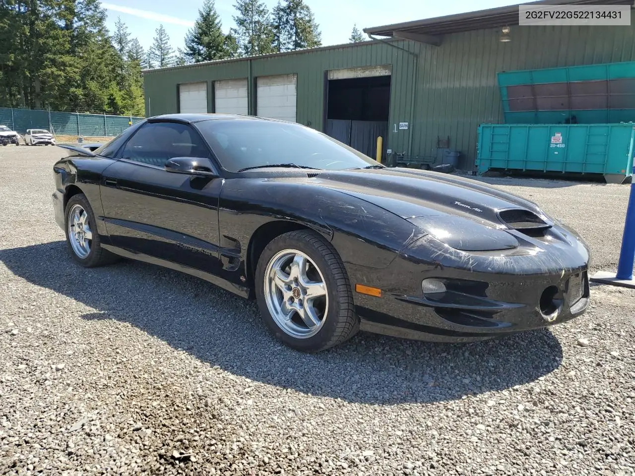 2002 Pontiac Firebird Formula VIN: 2G2FV22G522134431 Lot: 56423935