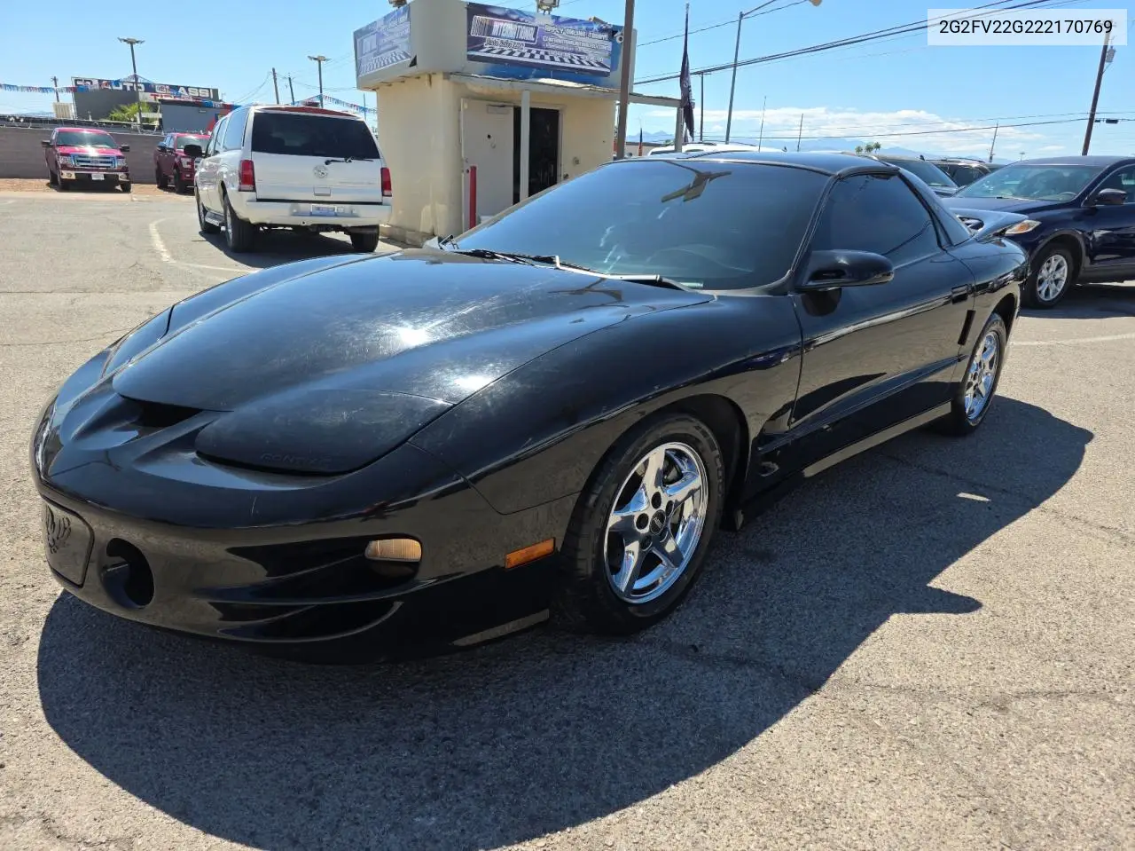 2002 Pontiac Firebird Formula VIN: 2G2FV22G222170769 Lot: 56757455