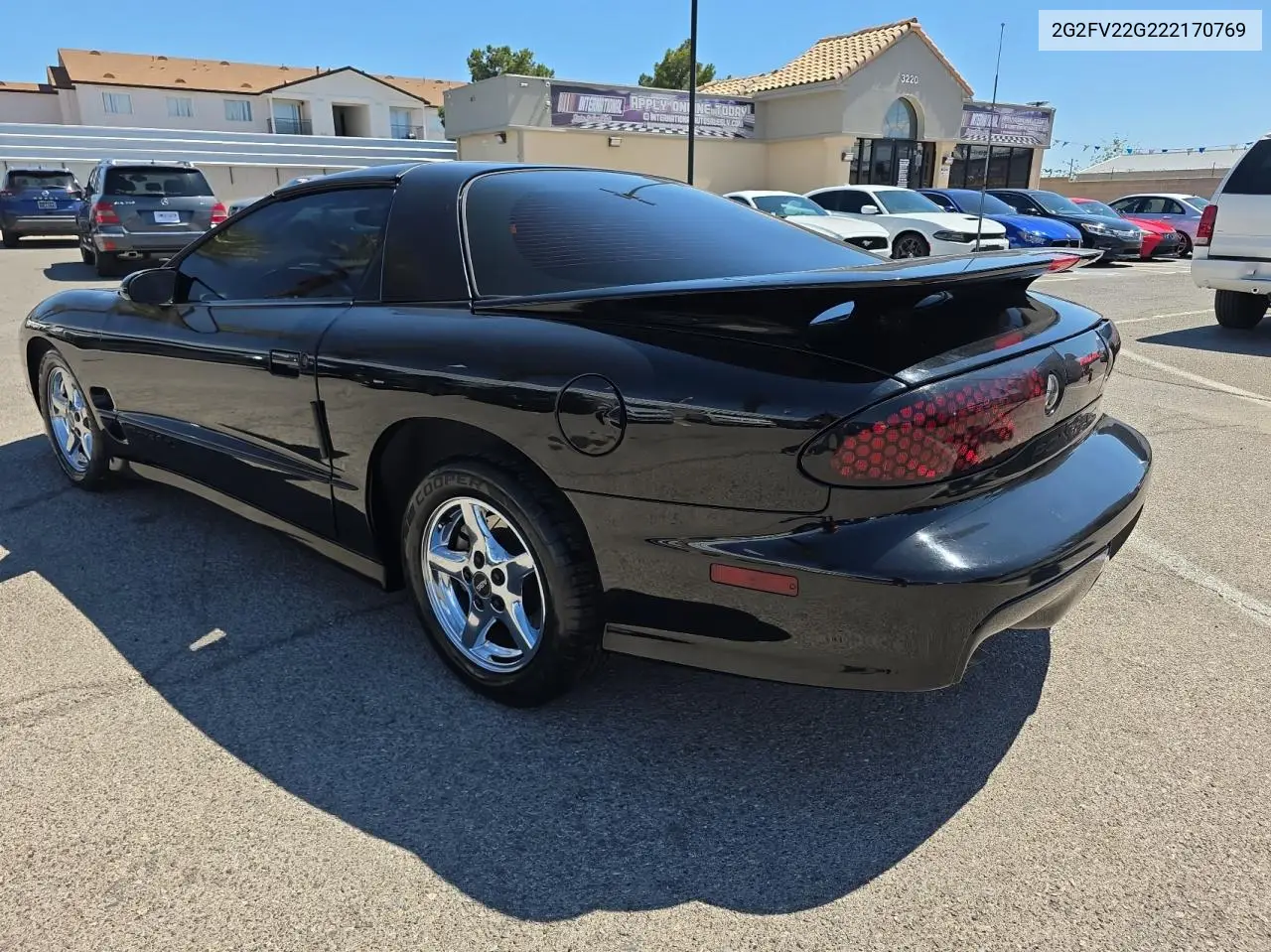 2002 Pontiac Firebird Formula VIN: 2G2FV22G222170769 Lot: 56757455