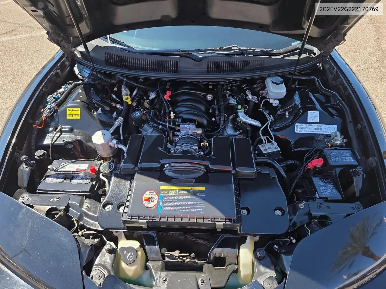 2002 Pontiac Firebird Formula VIN: 2G2FV22G222170769 Lot: 56757455