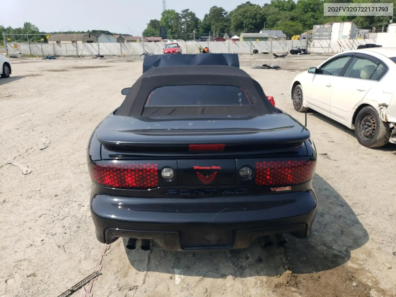 2002 Pontiac Firebird Trans Am VIN: 2G2FV32G722171793 Lot: 58497605