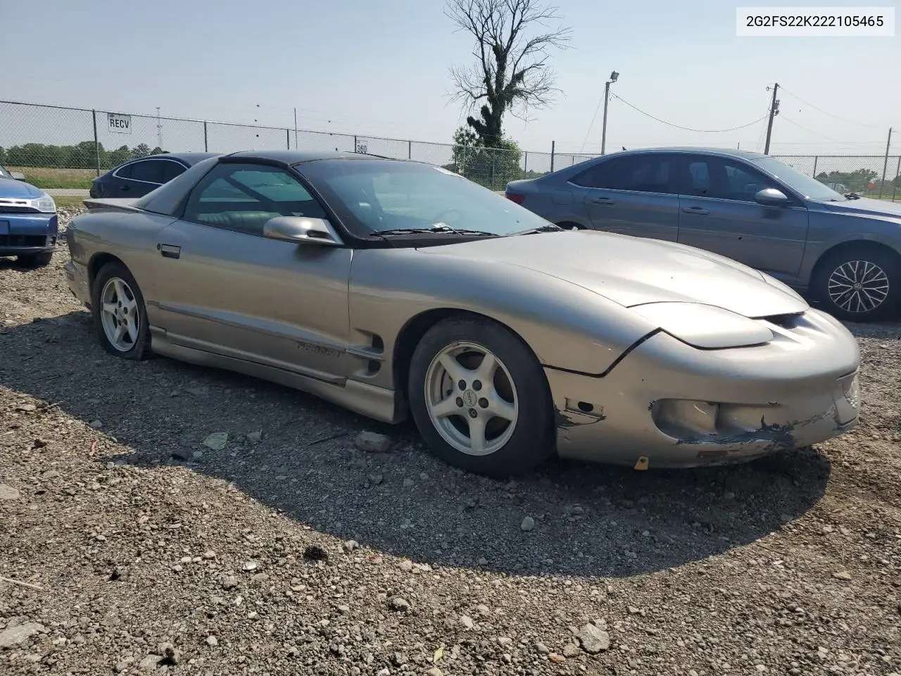 2002 Pontiac Firebird VIN: 2G2FS22K222105465 Lot: 59160565